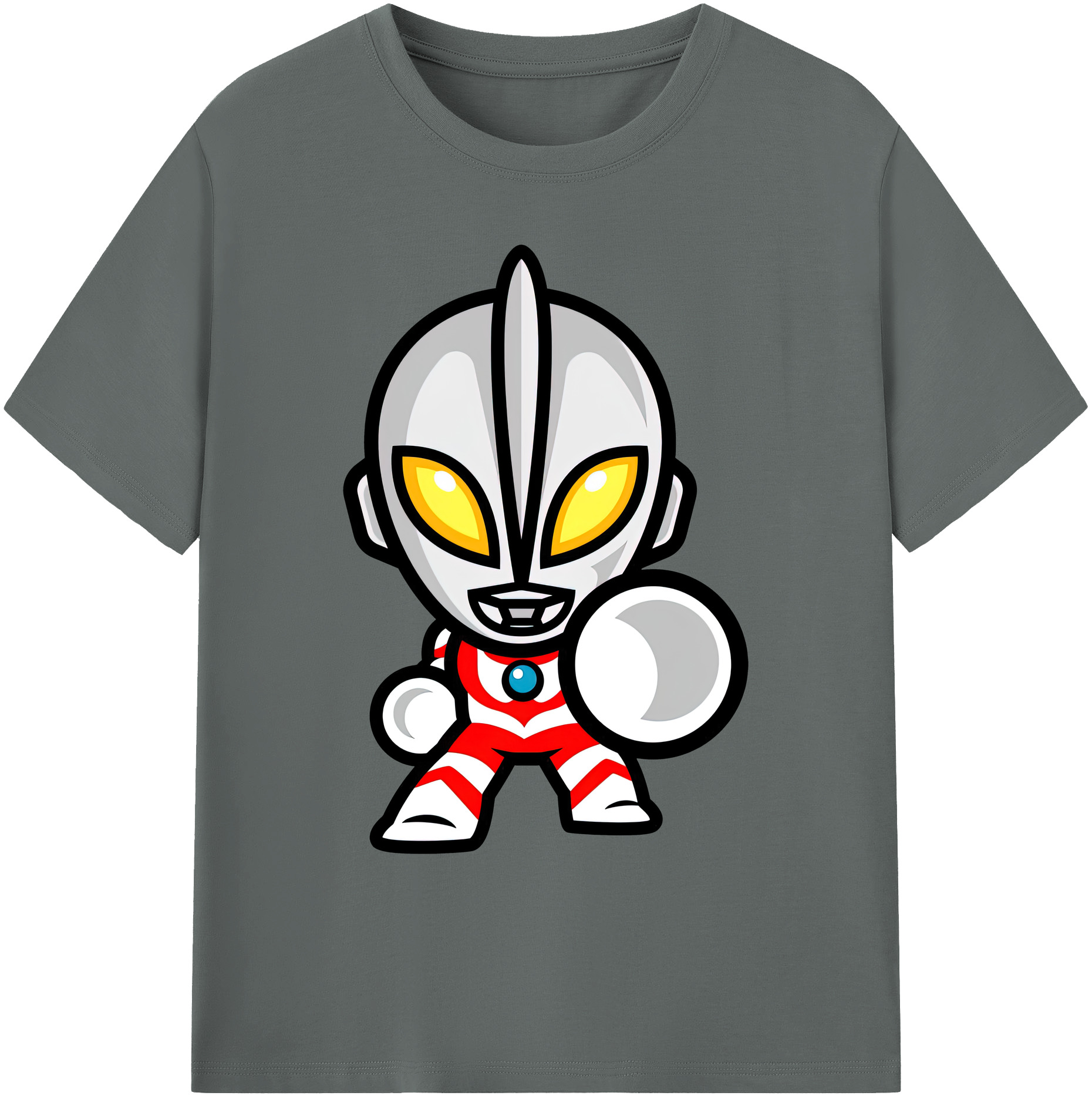 （画像用） ウルトラマン Ultraman 綿100％ メンズ半袖Tシャツ｜肌触りやわらか＆通気性